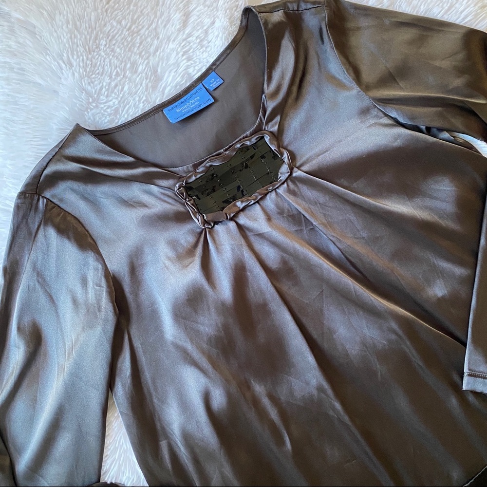 Vera Wang Silky Tunic